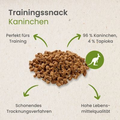 Thumbnail 5: kauartikel.com Kaninchen-Sticks-Trainingssnack - Hunde-Kauartikel - Hunde-Snack - Hypoallergen-Kausnack - Hasen-Leckerli
