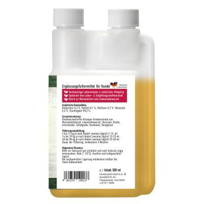 Thumbnail 3: TJURE TJURE - Leber Liquid - 500 ml | liefert deinem Hund wertvolle Bitterstoffe und Kräuter