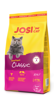 JosiCat Sterilised Classic – Katzentrockenfutter – 3x1,9kg