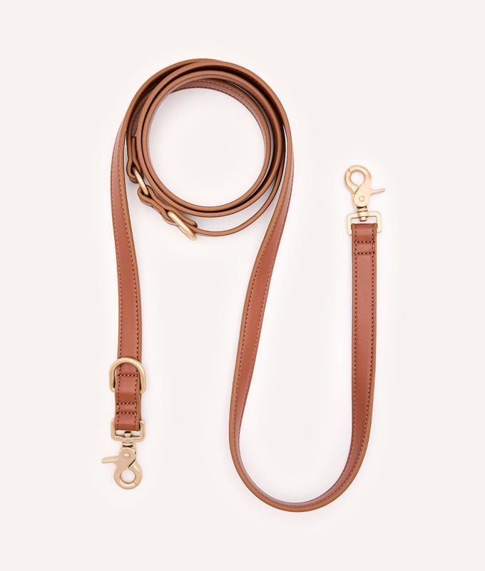 CAFIDE Multipositions-Hundeleine aus Veganem Leder, Jala