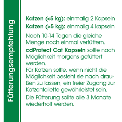 Thumbnail 3: cdVet cdProtect Cat 24 Kapseln – Natürliche Futterergänzung für Katzen