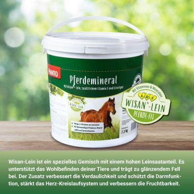 Thumbnail 5: PANTO Pferdemineral mit Wisan-Lein 7,5kg