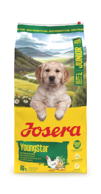 Josera Junior Youngstar, getreidefreies Welpenfutter, 12,5kg