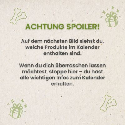 Thumbnail 5: kauartikel.com Adventskalender für Hunde - limitierte Auflage - 24 Kau-Momente - Kausnacks, Kauartikel, Hunde-Snacks, Leckerlis