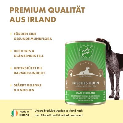 Thumbnail 6: Irish Pure Nassfutter Irisches Huhn mit Gemüse & Kelp-Alge, Senior