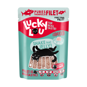 Lucky Lou® Lucky Lou® Extra Food Thunfischfilet in Gelee 70g Pouch