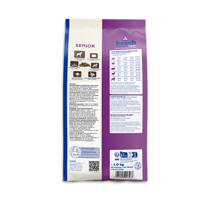Thumbnail 3: bosch Tiernahrung HPC Senior Hundefutter – weizenfrei & gelenkschonend – 1kg