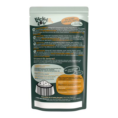 Thumbnail 2: Lucky Lou® Lucky Lou® Lifestage Senior Geflügel 125g