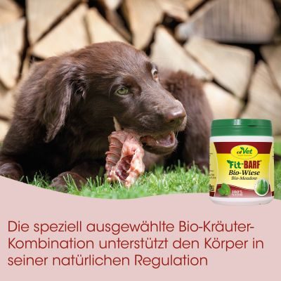 Thumbnail 4: Fit-BARF® Bio-Wiese 700 g – Bio-Kräutermix für Hunde zur Ergänzung der Gemüseportion