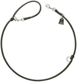 HUNTER Verstellbare Führleine Round & Soft München 6/200, grün