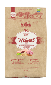 bosch Tiernahrung Heimat S-H Landschwein – getreidefreies Hundefutter – 12kg