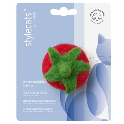Thumbnail 2: stylecats® Katzenspielzeug Tomate-Miezerella 5 cm
