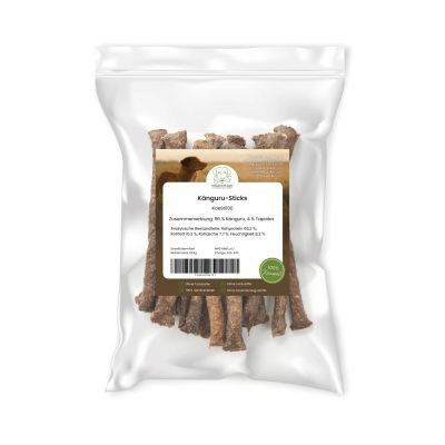 Thumbnail 2: kauartikel.com Känguru-Sticks - Hunde-Kauartikel - Hunde-Snack - Hypoallergen-Kausnack - Leckerli