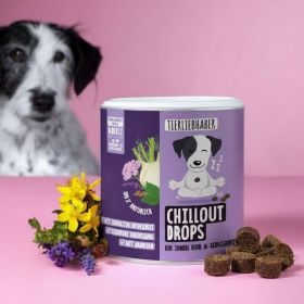 Tierliebhaber Chillout Drops für Hunde - Natürliche Beruhigungshilfe bei Unruhe, Nervosität & Angst