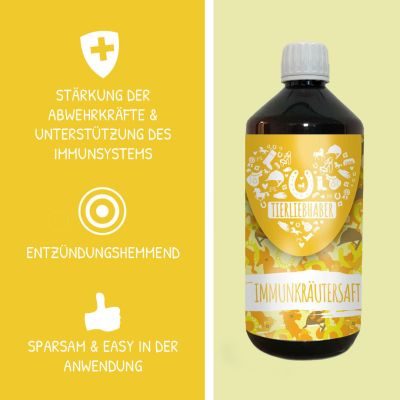 Thumbnail 4: Tierliebhaber Immunkräutersaft für Pferde - Für ein stabiles Immunsystem & starke Abwehrkräfte
