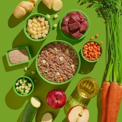 Thumbnail 4: FRED & FELIA FRED Hundenassfutter Wildschwein mit Kartoffeln & Karotten 10x390g