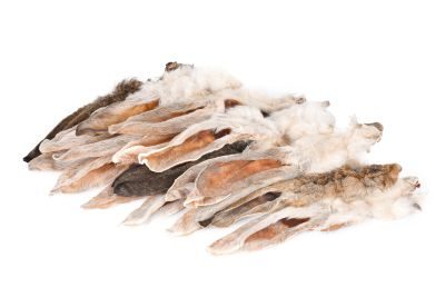 Thumbnail 2: Kaureks Natur Hundeleckerlies Kaninchenohren mit Fell 200g