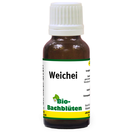 cdVet Bio-Bachblüten Weichei 20 ml – Ergänzungsfuttermittel für sensible Hunde, Katzen & Pferde