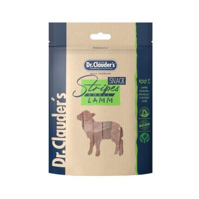 Thumbnail 6: Dr.Clauder’s Dr.Clauder´s Stripes Snack Lamm Small 80g