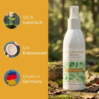 Thumbnail 3: Wolfsbacher Natur Fell Well - Kokos Fellpflege Spray
