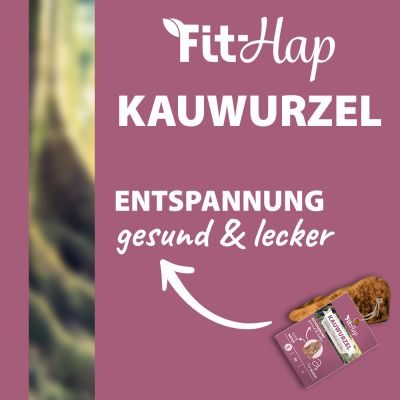 Thumbnail 3: Fit-Hap Kauwurzel S (5 St.) – Natürliches Kauspielzeug aus Hartholz für Hunde