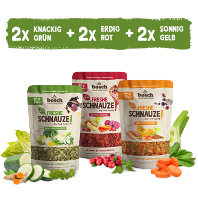 Thumbnail 2: bosch Tiernahrung Freshe Schnauze Gemuese Ergänzungsfutter – BARF – 1,2kg