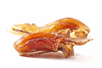 mascota vital Straußen-Kniesehne 200g - 100% Strauß, schonend getrocknet - für ernährungssensible Hunde geeignet - für Allergiker geeignet