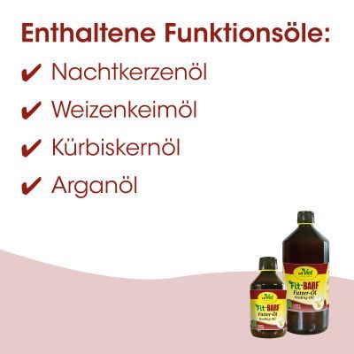 Thumbnail 3: Fit-BARF® Futteröl 500 ml – Natürliche Ölmischung zur täglichen Futterergänzung