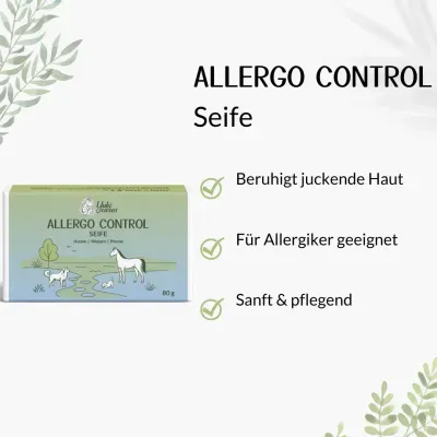 Thumbnail 5: Yuki cares Allergo Control Seife für Hunde und Pferde