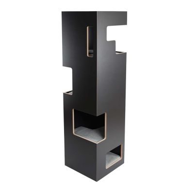 Thumbnail 4: stylecats® Kratzbaum Empire anthrazit schwarz/hellgrau, 180 x 50 cm