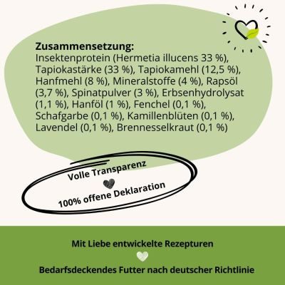 Thumbnail 2: BugBell Trockenfutter mit Insekten zur Entspannung