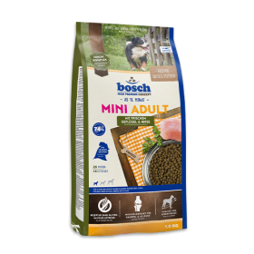 bosch Tiernahrung HPC Mini Geflügel & Hirse – Trockenfutter – Immun-Komplex – 1kg