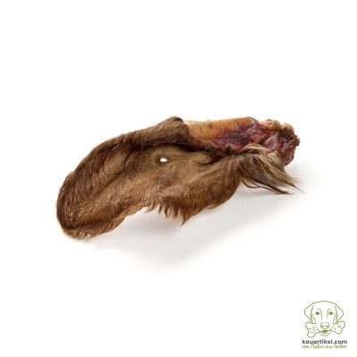 kauartikel.com Rinder-Ohr mit Fell - Hunde-Kauartikel - Hunde-Snack - Kausnack - Leckerli vom Rind