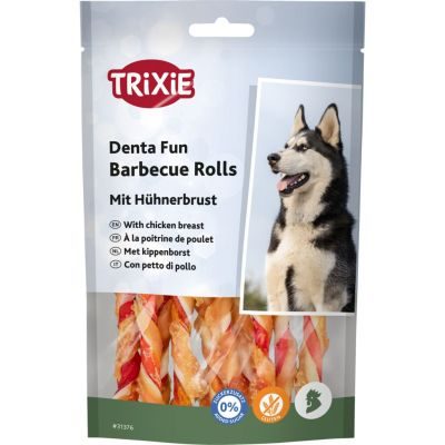 Thumbnail 5: TRIXIE Denta Fun Barbecue Chicken Chewing Rolls