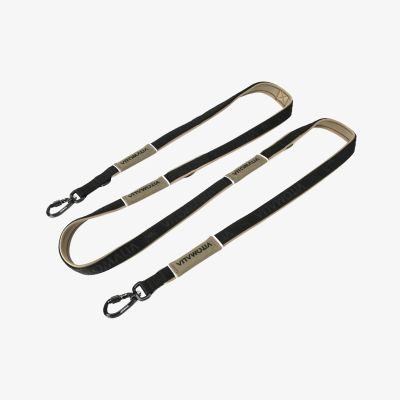 Thumbnail 4: Vitomalia Reflektierende 3-fach verstellbare Hundeleine Khaki - 2,2m