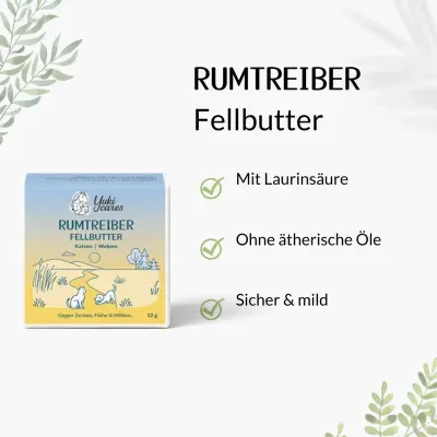 Thumbnail 6: Yuki cares Fellbutter Rumtreiber gegen Zecken & Flöhe