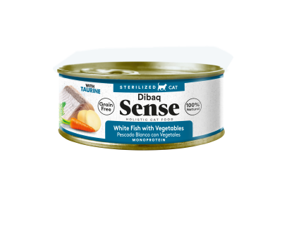Dibaq Sense Nassfutter getreidefrei Weißfisch Monoprotein 70g