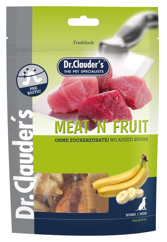 Dr.Clauder’s Meat`n Fruit Banane & Hühnchen Snack 80g