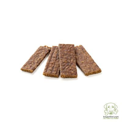 Bild 1 von 1: kauartikel.com Lamm-Fleischstreifen - hypoallergener Hunde-Kauartikel - Hunde-Snack - Kausnack - Leckerli