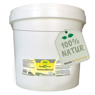cdVet EquiGreen HuminoMineral 8 kg – Mineralergänzungsfuttermittel mit HuminoMin-Komplex® für Pferde