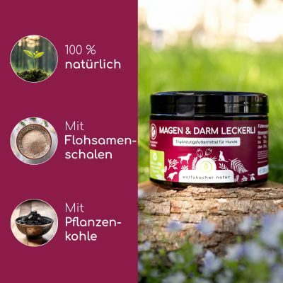 Thumbnail 3: Wolfsbacher Natur Magen & Darm Snacks für Hunde