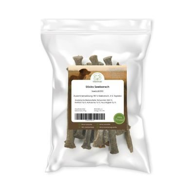 Thumbnail 2: kauartikel.com Seebarsch-Sticks - Hunde-Kauartikel - Hunde-Snack - Kausnack - Fisch-Leckerli