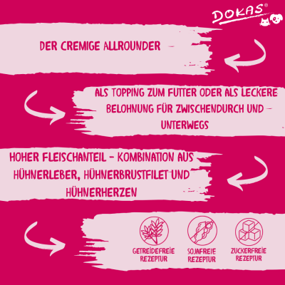 Thumbnail 2: Dokas Leber-Creme mit Hühnerbrust 8x 85g Multipack