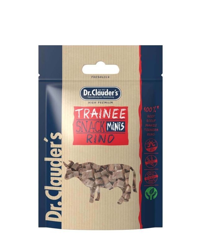 Dr.Clauder’s Dr.Clauder´s Trainee Snack Minis Rind 50g