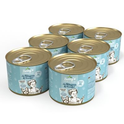 Thumbnail 3: Betty's Landhausküche Hundenassfutter mit Känguru & Kartoffel 12x 200g