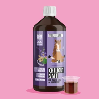 Thumbnail 1: Tierliebhaber Chilloutsaft für Pferde - Natürliche Beruhigungshilfe