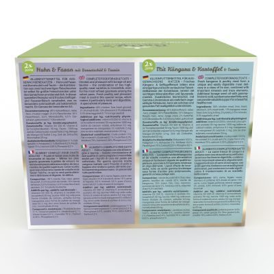 Thumbnail 4: Betty's Landhausküche #2 Mix-Box - 4 Sorten Katzenfutter mit hohem Fleischanteil à 2x 200g in Dosen