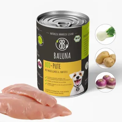 Baluna Bio-Pute mit Wurzelgemüse & Kartoffel 400g