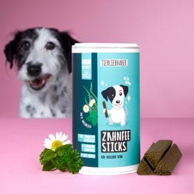 Tierliebhaber Zahnfee Sticks für Hunde - Kausticks für eine natürliche Zahnpflege & frischen Atem