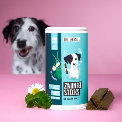 Thumbnail 1: Tierliebhaber Zahnfee Sticks für Hunde - Kausticks für eine natürliche Zahnpflege & frischen Atem